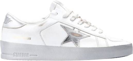 Golden Goose Low-Top Sneakers White Front Lace-Up Sneakers in wit