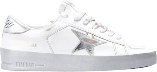 Golden Goose Witte Stardan Leren Sneaker White Dames