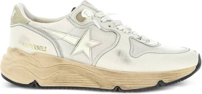 Golden Goose Witte Sterpatch Veterschoenen