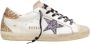 Golden Goose Witte Super Star Sneakers met Glittercontrast - Thumbnail 1