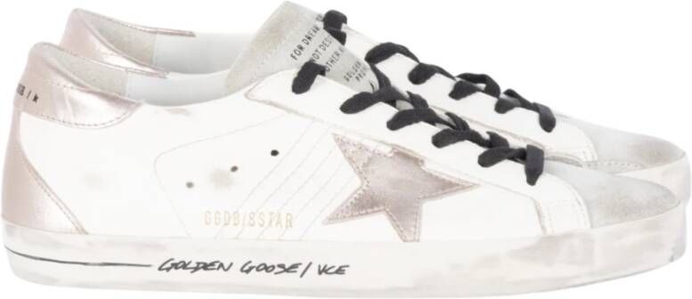 Golden Goose Witte Super Star Sneakers White Dames