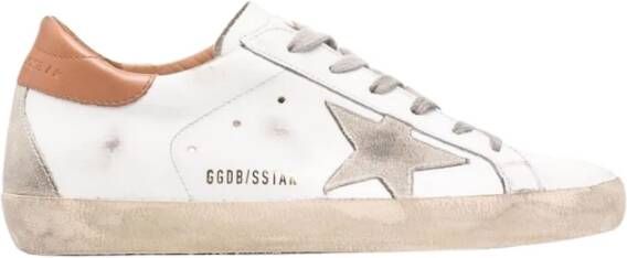 Golden Goose Witte Superstar Lage Sneakers White Dames