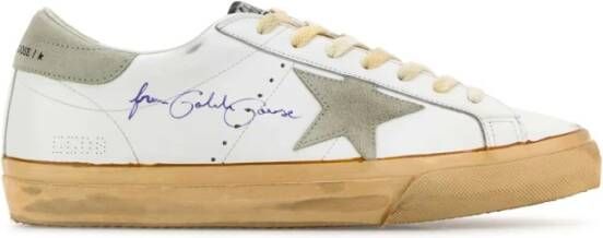 Golden Goose Witte Superstar Sneakers White Heren