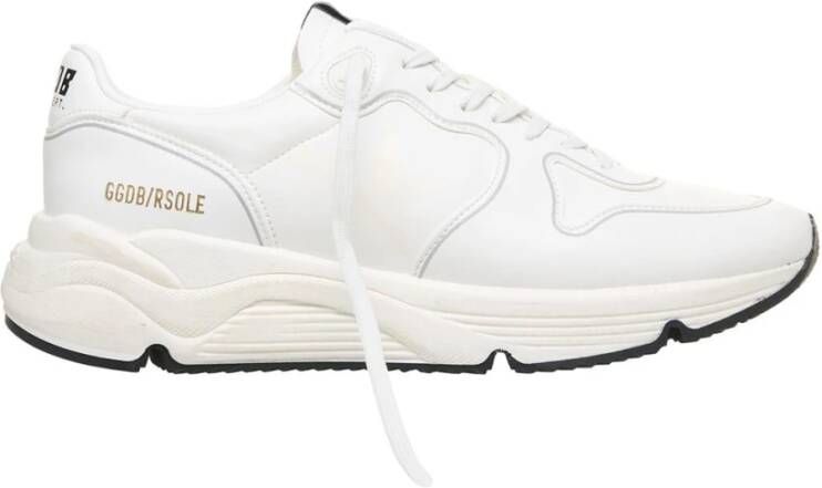Golden Goose Witte veganistische hardloopsneakers White Dames