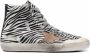 Golden Goose Zebra High-Top Sneakers Zwart Dames - Thumbnail 1