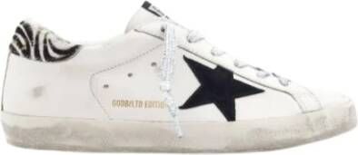 Golden Goose Zebra Print Leren Sneakers
