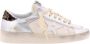 Golden Goose Zilver Crème Leo Sneakers White Dames - Thumbnail 1