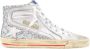 Golden Goose Zilver Glitter Skate Sneakers Multicolor Dames - Thumbnail 1