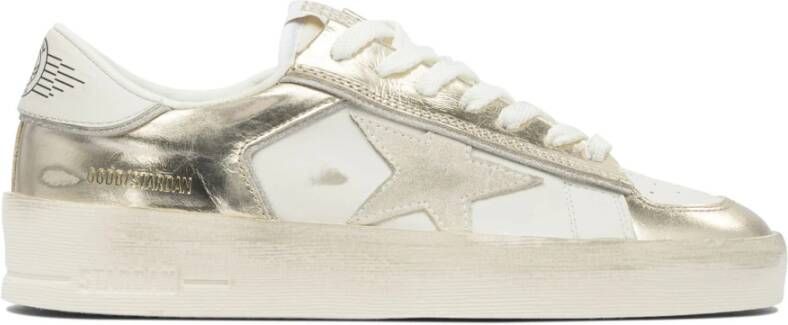 Golden Goose Zilveren Sneakers Retro Stijl