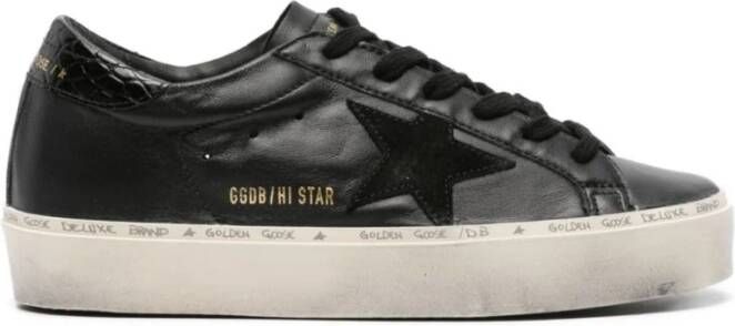 Golden Goose Hi Star Classic met List sneakers Black Dames