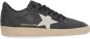 Golden Goose Zwarte Leren Sneakers met Sterdetail Black Heren - Thumbnail 1