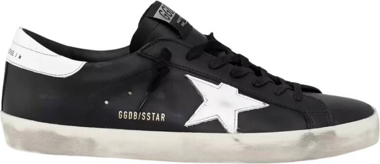 Golden Goose Scarpa Donna Super-Star Leather Upper Shiny Leather Star AND Heel
