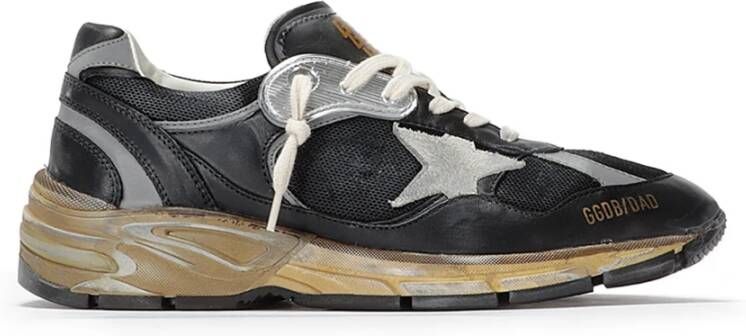 Golden Goose Dad-Star Sneakers: Stijlvol en Comfortabel Zwart Heren