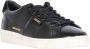 Golden Goose Zwarte Matchstar Leren Sneakers - Thumbnail 1