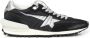 Golden Goose Zwarte Sneakers met Gelamineerde Details - Thumbnail 1