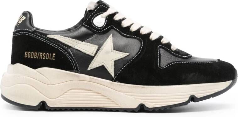 Golden Goose Zwarte Sneakers met Sterdetail