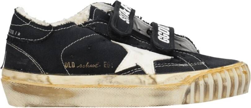 Golden Goose Zwarte stoffen sneakers Sporty Glam