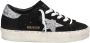 Golden Goose Zwarte Suède Sneakers met Zilveren Glitter Ster Black Dames - Thumbnail 14