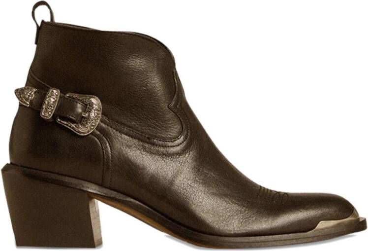 Golden Goose Zwarte Zijde & Nylon Laarzen