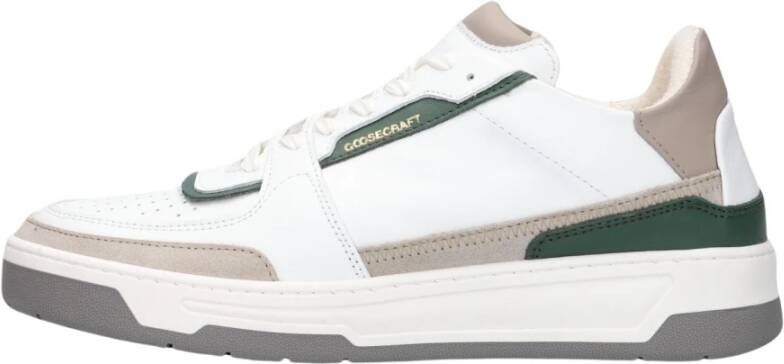 Goosecraft Blake Men Lage Sneakers Wit Retro Stijl Multicolor Heren - Foto 4