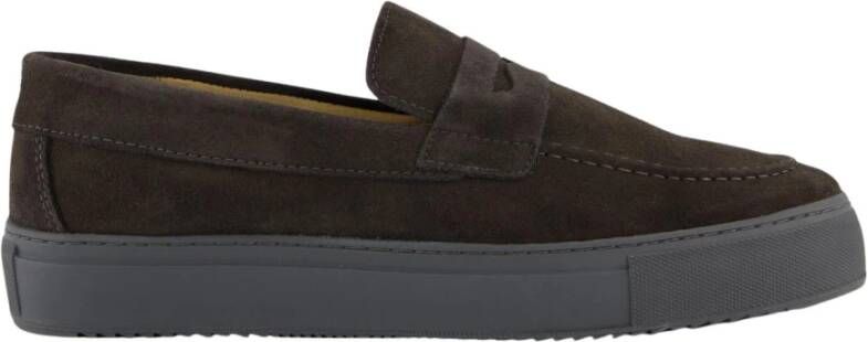 Goosecraft Christian Mannen Leren Jas Gray Heren
