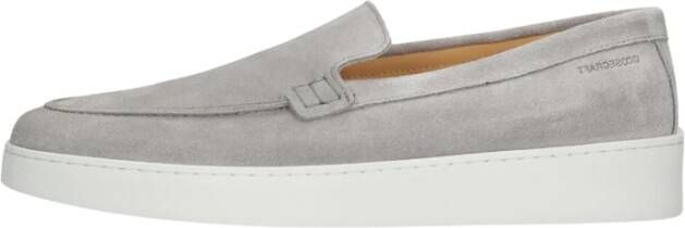 Goosecraft Grijze Suède Loafer Bean