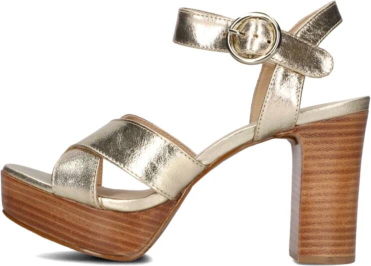 Goosecraft Stijlvolle Sandalen Malou 3 Yellow Dames