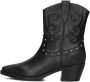 Goosecraft Viv 1-a Cowboylaarzen Western Laarzen Dames Zwart - Thumbnail 2