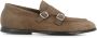 Green George Beige Suède Herenloafer met Zilveren Gespen - Thumbnail 1