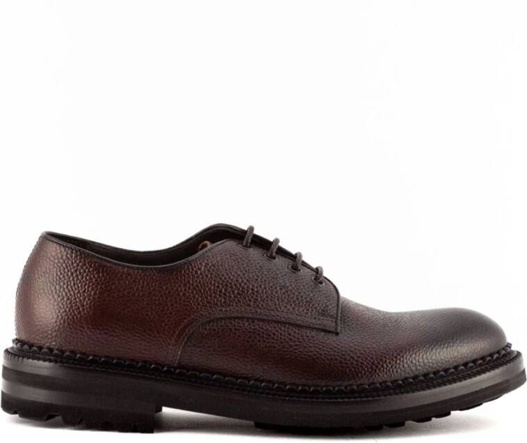Green George Bordeauxleren Veterschoenen