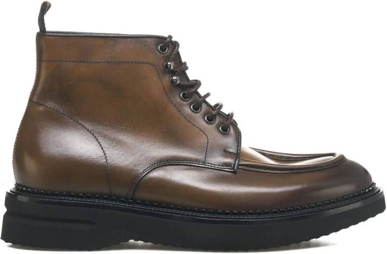 Green George Bruine Enkellaarzen voor Mannen Brown Heren