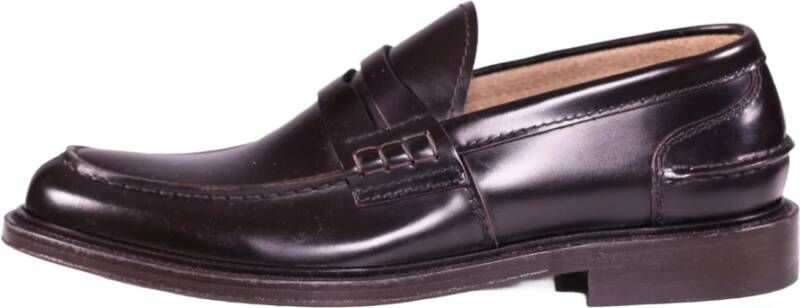 Green George Bruine platte schoenen voor mannen