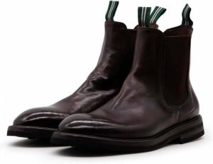 Green George Chelsea Boots Bruin Heren