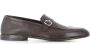 Green George Donkerbruine leren instapper schoen - Thumbnail 1
