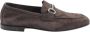 Green George Donkerbruine leren mocassinschoenen - Thumbnail 1