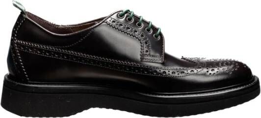 Green George Gepoetste Nero Derby Schoenen