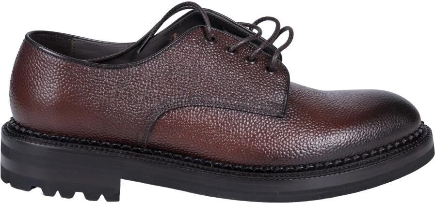 Green George Derby Laced Shoe
