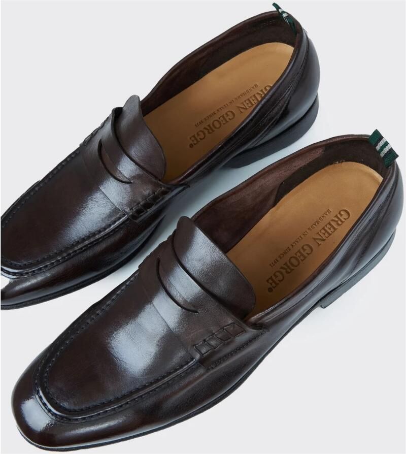 GREEN GEORGE Gepolijste Leren Loafer - Foto 2
