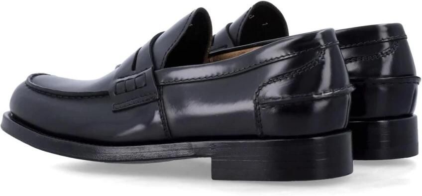 GREEN GEORGE Gepolijste Leren Penny Loafers - Foto 2