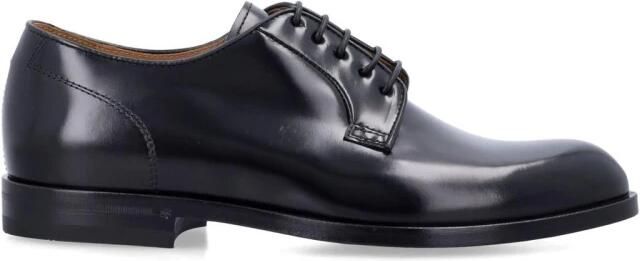 GREEN GEORGE Klassieke Gepolijste Leren Derby Schoenen