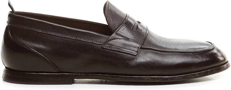 Green George Handgemaakte Heren Mocassin in Bruin