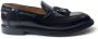 Green George Handgemaakte Zwarte Kalfleren Loafer Black Heren - Thumbnail 1