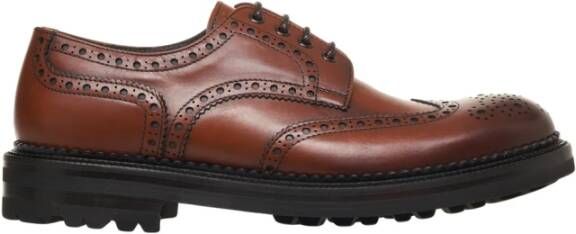 Green George Klassieke Leren Brogue Veterschoenen