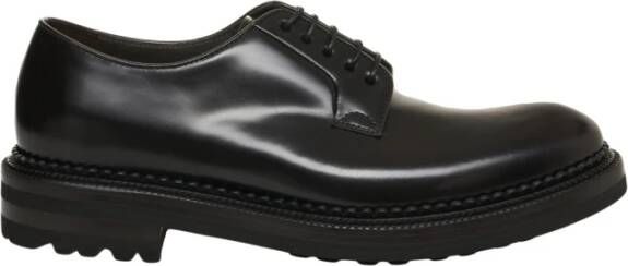 Green George Klassieke Leren Derby Schoenen Bruin