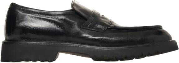 Green George Klassieke Leren Schoenen Zwart Aw25