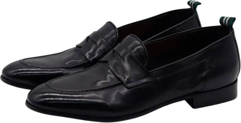 Green George Klassieke Nero Loafer Black Heren