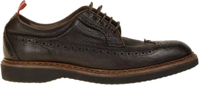Green George Laced Shoes Brown Heren