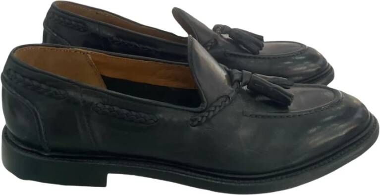 Green George Loafers Black Heren