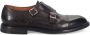 Green George Met de hand vervaardigde Dubbele Gesp Donkerbruine Schoenen - Thumbnail 1