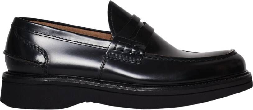 Green George Mocassin Black Heren